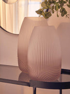Small Grey Glass Vase | Blyth