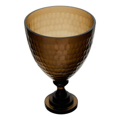 Small Honeycomb Glass Candle Holder | Cortina
