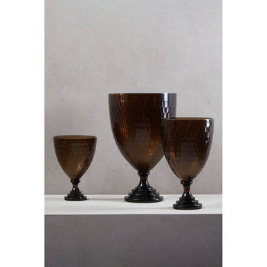 Small Honeycomb Glass Candle Holder | Cortina
