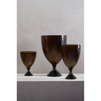 Small Honeycomb Glass Candle Holder | Cortina