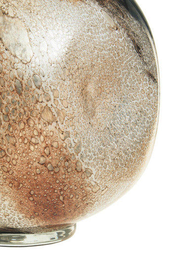 Brushstroke Design Large Glass Vase | Heba