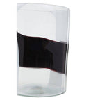 Small Glass Vase with Abstract Pattern | Hania