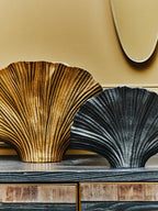 Large Gold Finish Ginkgo Vase | Danna