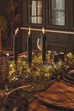 Set of Three Black Marble Tealight Holders | Salmo