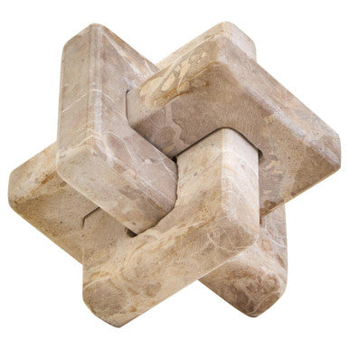 Chocolate Marble Knot Sculpture | Santino