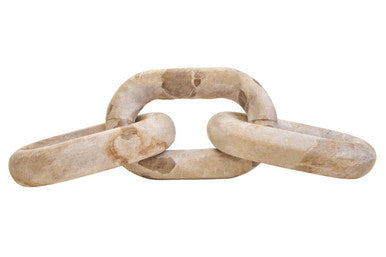 Chocolate Marble Three Link Chain | Santino