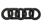 Black Wood Five Link Table Decor Chain | Cato