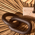 Black Wood 2 Link Chain Decor | Cato