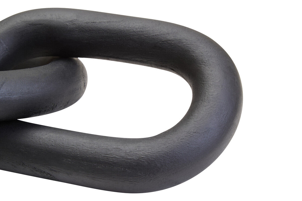 Black Wood 2 Link Chain Decor | Cato