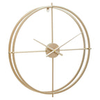 60cm Dia Large Gold Finish Wall Clock | Kent