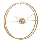 60cm Dia Large Gold Finish Wall Clock | Kent
