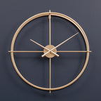 60cm Dia Large Gold Finish Wall Clock | Kent