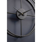 40cm Dia Small Black Finish Wall Clock | Kent