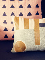 Abstract Rectangular Cushion | Bosie Ozella