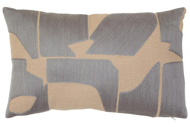 Natural and Grey Cushion | Bosie Ozella