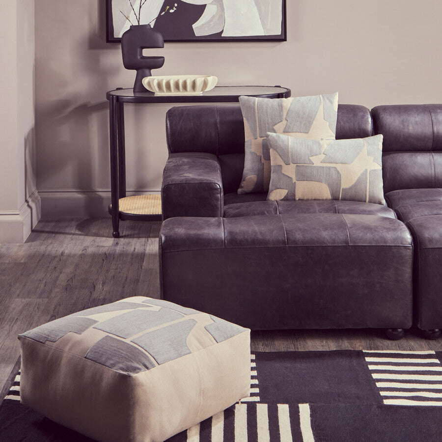 Natural and Grey Cushion | Bosie Ozella