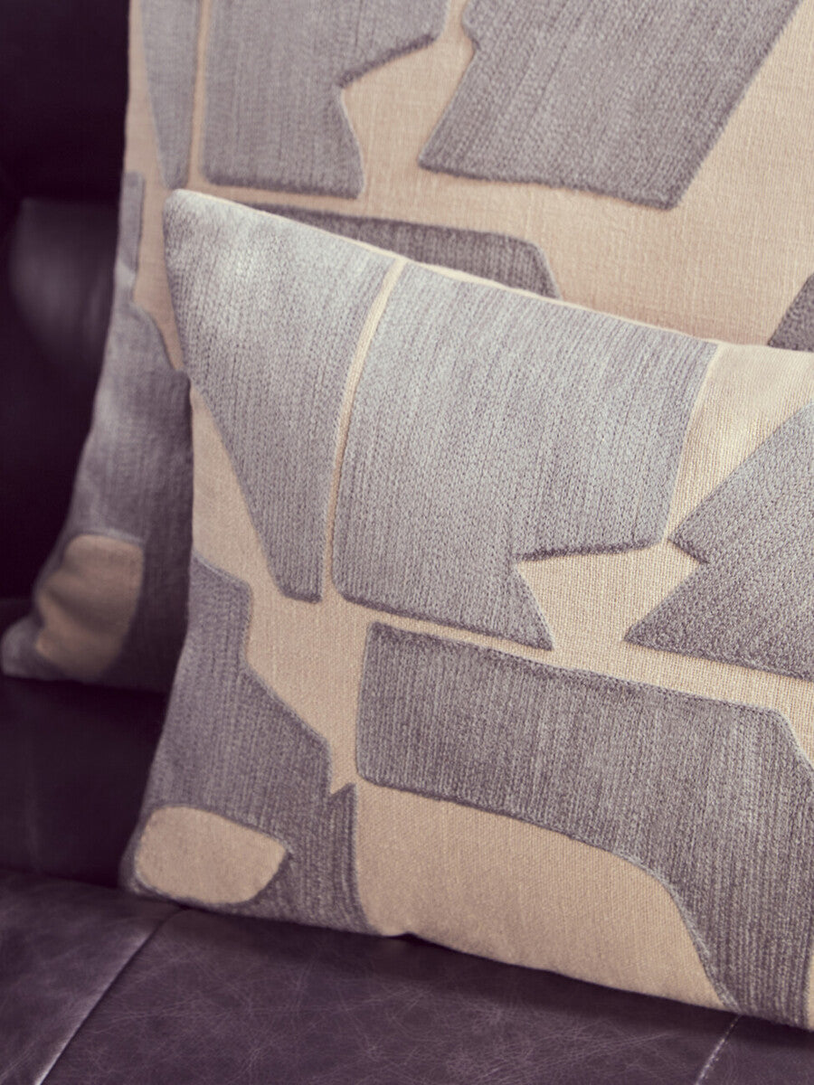 Natural and Grey Cushion | Bosie Ozella