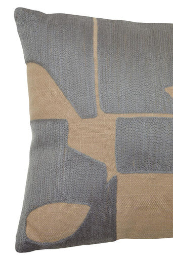 Natural and Grey Cushion | Bosie Ozella