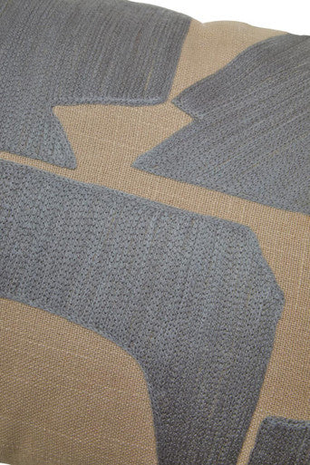 Natural and Grey Cushion | Bosie Ozella