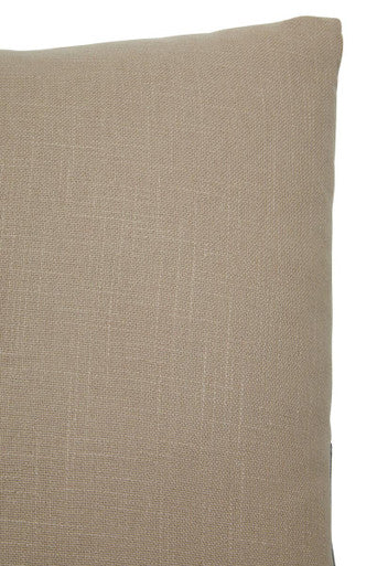 Natural and Grey Square Cushion | Bosie Ozella