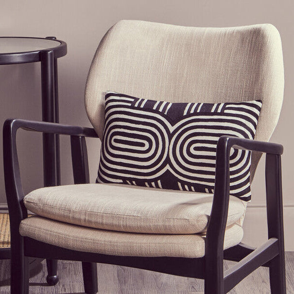 Black and White Cushion | Bosie Ozella