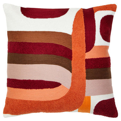 Multi Coloured Square Cushion | Bosie Ozella