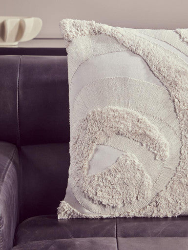 Cream Textured Cushion | Bosie Ozella