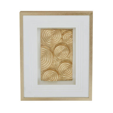 Gold Disc Design Wall Art | Nason