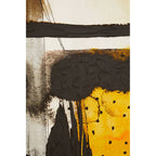 Black and Ochre Wall Art | Astratto