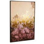 Astratto Cream and Mauve Abstract Foil Wall Art