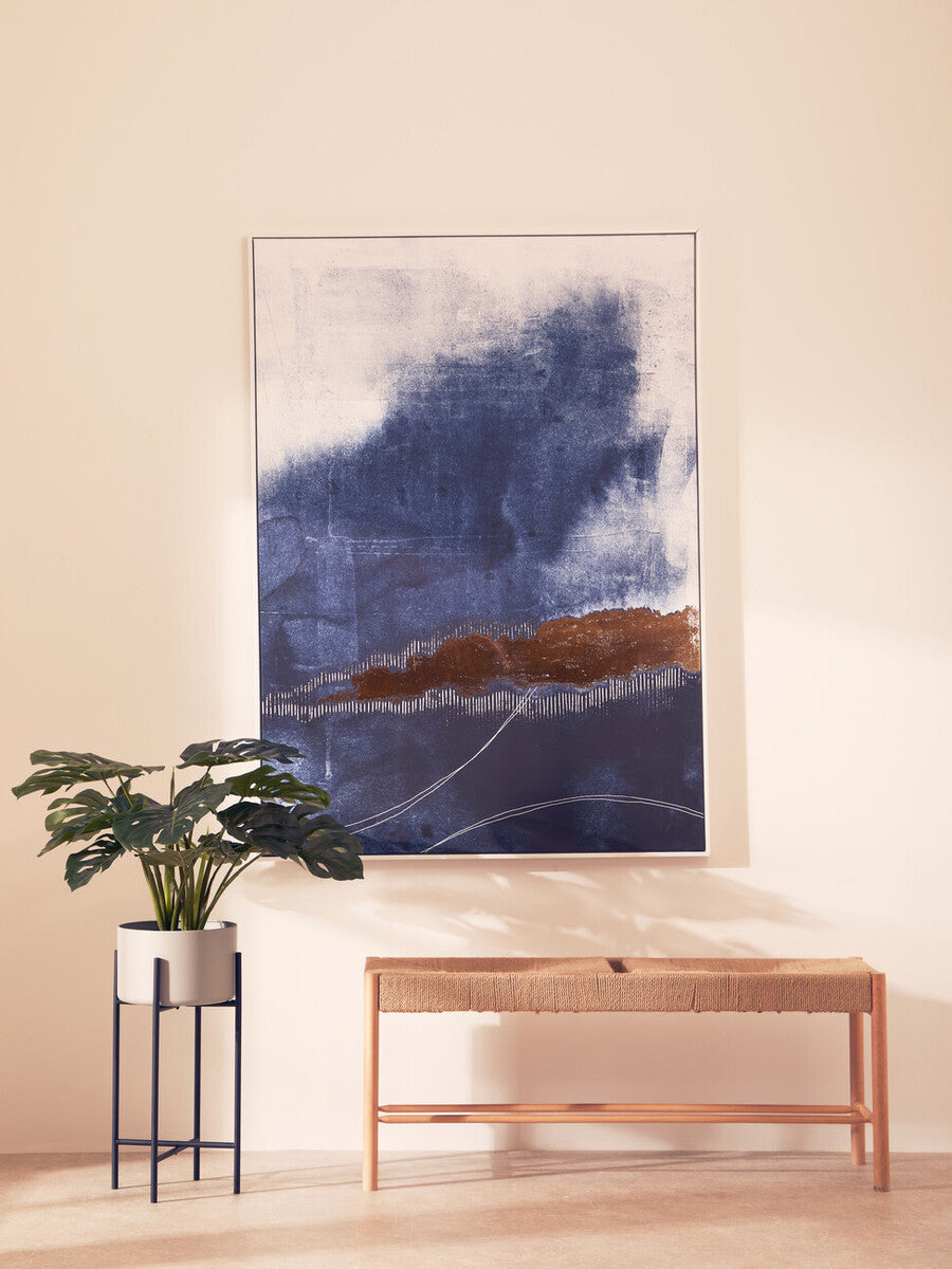 Blue and Gold Wall Art | Astratto