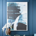 Blue and Black Wall Art | Astratto