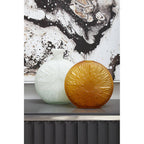 Astratto Natural Abstract Wall Art with White Frame