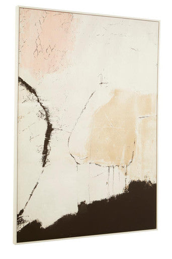 Natural Pink and Classic Wall Art | Astratto