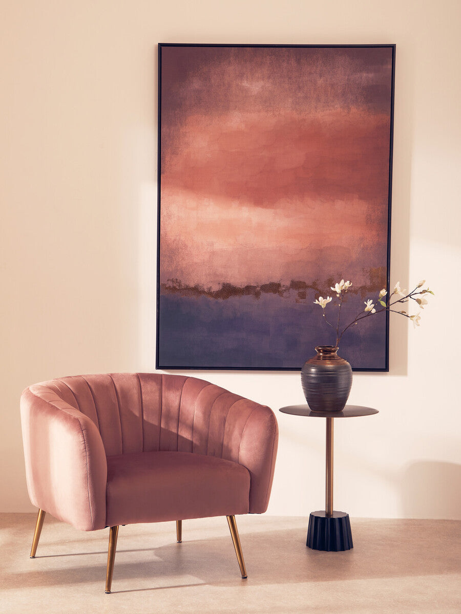 Pink and Purple Classic Wall Art | Astratto