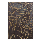 Canvas Black and Gold Wall Art | Astratto