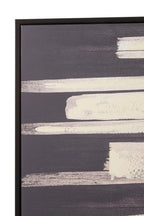 Black and Natural Canvas Wall Art | Astratto