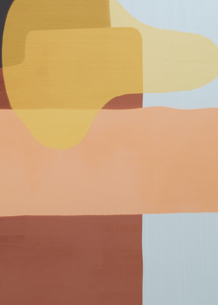 Multi Coloured Canvas Wall Art | Astratto