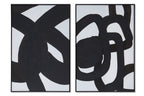 Set of Two Abstract Wall Art | Astratto