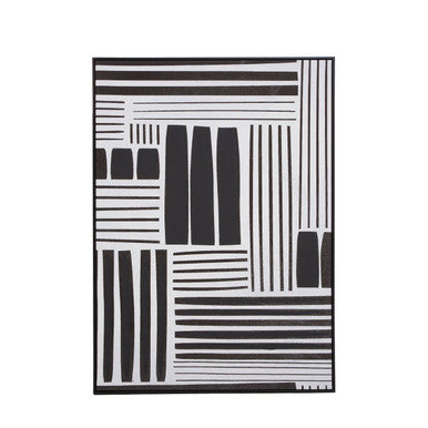 Retro Grace Stripes Wall Art | Astratto