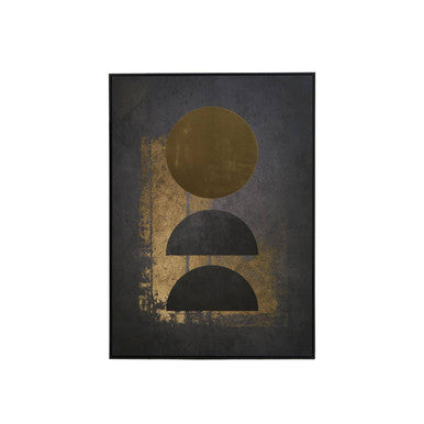 Gold Foil Canvas Wall Art | Astratto