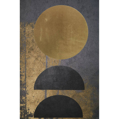 Gold Foil Canvas Wall Art | Astratto