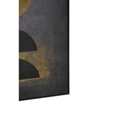 Gold Foil Canvas Wall Art | Astratto