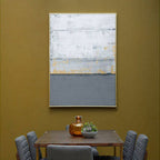 Grey and Gold Foil Wall Art | Astratto