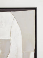 Monochrome Abstract Textured Wall Art | Astratto