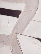 Monochrome Abstract Textured Wall Art | Astratto