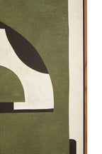 Green Textured Abstract Wall Art | Astratto