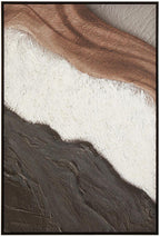 Earthy Tones Textured Wall Art | Astratto