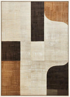 Neutral Abstract Textured Canvas Wall Art | Astratto