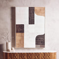 Neutral Abstract Textured Canvas Wall Art | Astratto